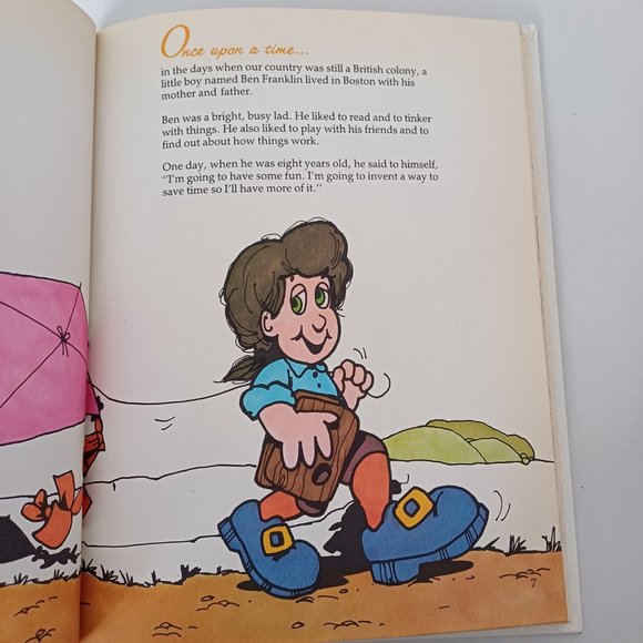 The Value Of Saving. The Story Of Benjamin Franklin Vintage Book - Picture 8 of 10